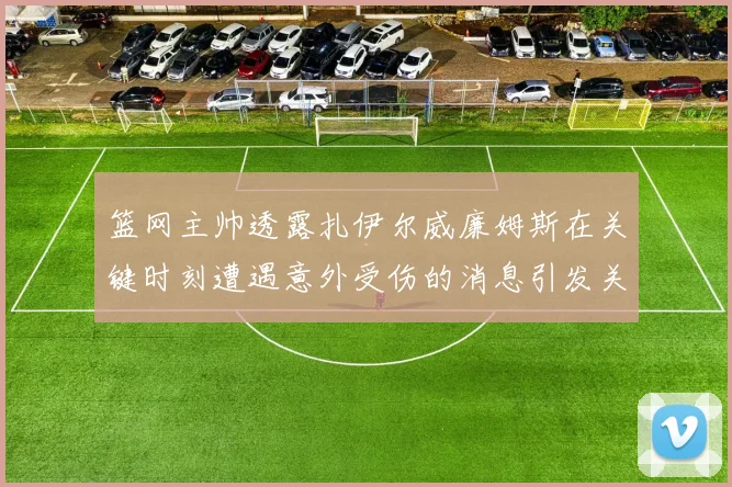 篮网主帅透露扎伊尔威廉姆斯在关键时刻遭遇意外受伤的消息引发关注