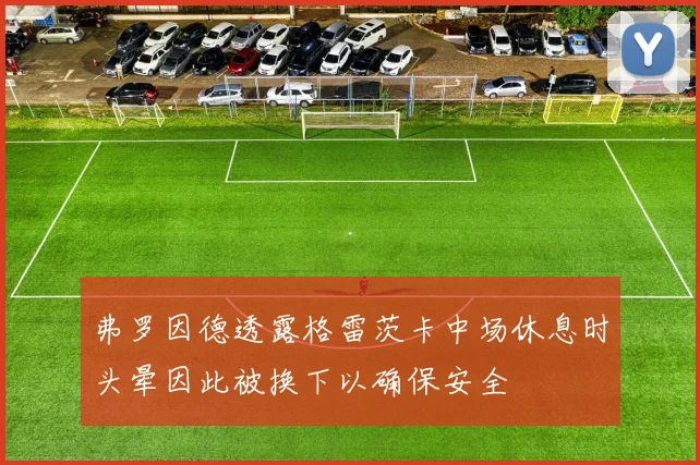 弗罗因德透露格雷茨卡中场休息时头晕因此被换下以确保安全